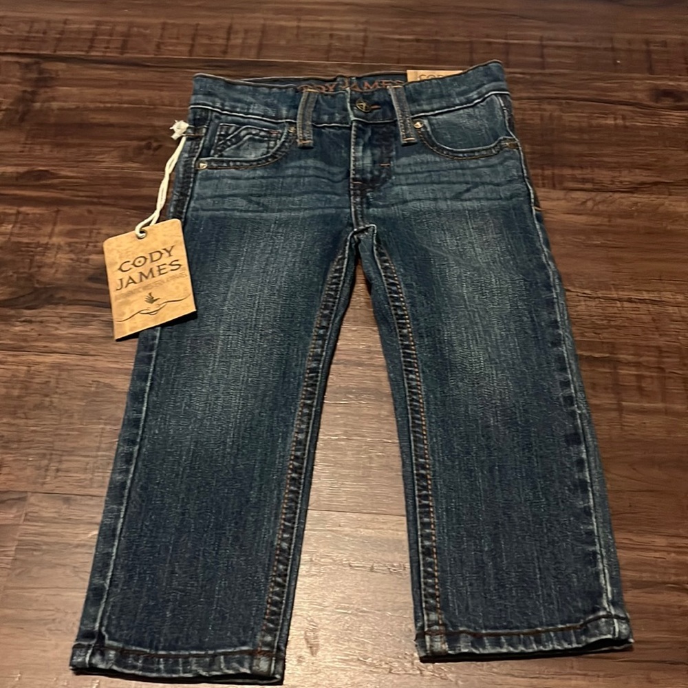 Cody James brand toddler 3T slim straight jeans. New with tags.